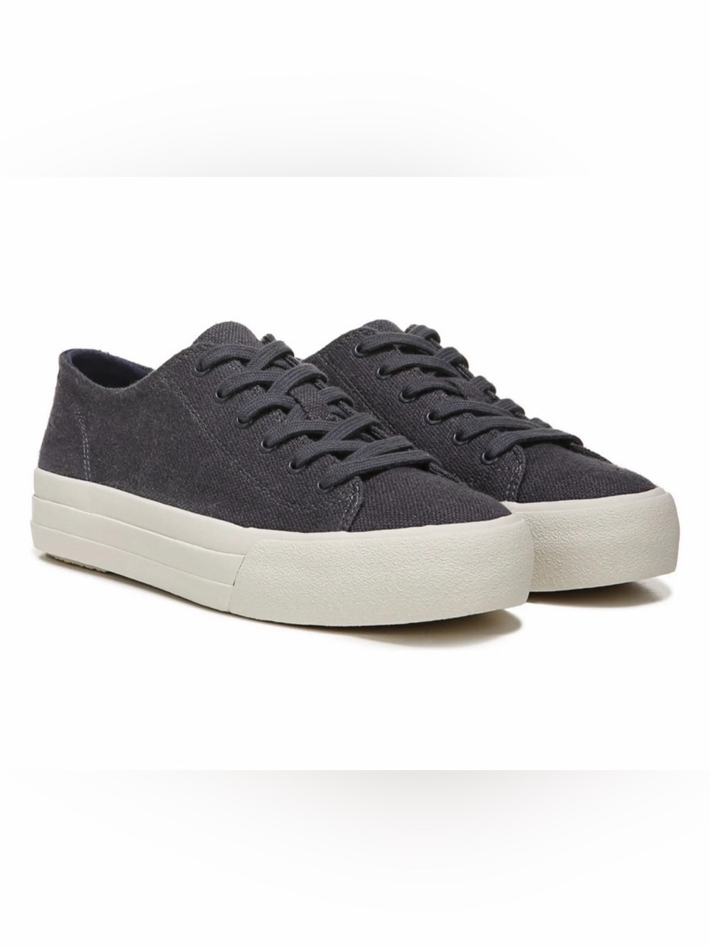 Vince Women’s Heaton Platform Sneaker Grey US Size 8 Casual Fall
